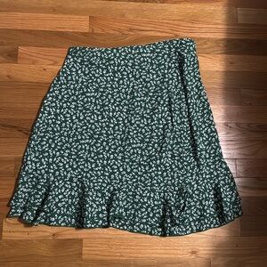 Beautiful dark green skirt